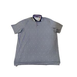 Greyson Men's XXL Golf‎ Diamonds All Day Polo Preppy Classic Quiet Luxury Resort